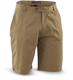 Born® Peached Twill Flat - front Shorts