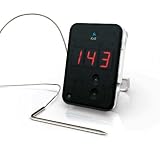 iDevices iGrill Grilling/Cooking Barbecue Thermometer with Dual Probe, Black