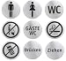 Blomus 68149 SIGNO ''No Smoking'' Door Plate