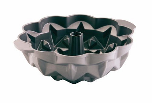 Anolon SureGrip Bakeware 10-Inch Decorative Fluted Mold, Stars Pattern