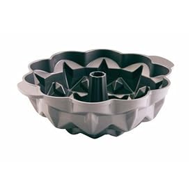 Anolon SureGrip Bakeware 10-Inch Decorative Fluted Mold, Stars Pattern by Anolon