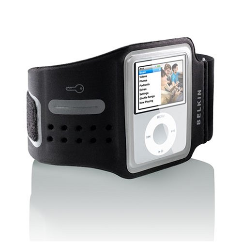 Childrens Toyshop   : Belkin iPod Nano 3G Neoprene Armband - Black/Gray