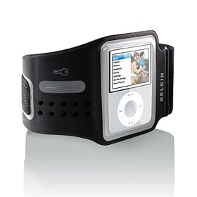 Belkin iPod Nano 3G Neoprene Armband - Black/Gray