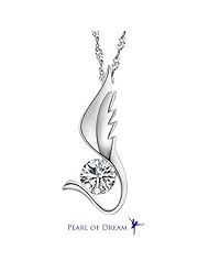 "We Are Angels of One Wing, Embracing Each Other To Fly" White Gold Plated 925 Sterling Silver Pendant Necklace
