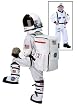 JR ASTRONAUT SUIT (WHITE) W/CAP CHILD 6/8 COSTUME