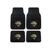 A Set of 4 NFL Universal Fit Front and Rear All-Weather Floor Mats - Jacksonville... by Fan Mats