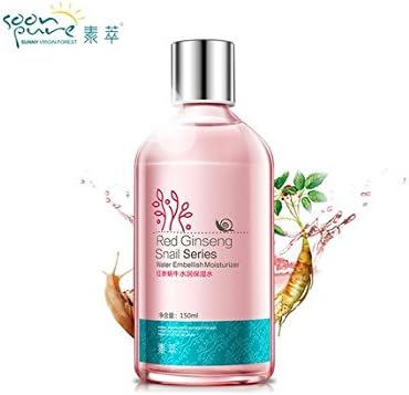 Red ginseng Snail Toners Face Care Skin Treatment Reduce Scars face Acne Pimples Moisturizing Whitening Anti Winkles Aging