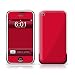 Solid State Red Design Protective Skin Decal Sticker for Apple iPhone (2G)1st Generation