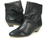 New Frye Womens Black Sunny Short Vintage Boots Cowboy, Western