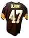 Mel Blount Signed Pittsburgh Steelers t/b Black Jersey