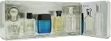 Mens Variety For Men, Set-5 Piece Mini Variety With Pleasures Cologne Spray, .2-Ounce Bottle & Aramis Eau De Toilette .17-Ounce Bottle & Aramis Life Eau De Toilette .24-Ounce Bottle & Tuscany Eau De Toilette .25-Ounce Bottle & Tommy Hilfiger Colgne .25-Ounce Bottle And All Are Minis
