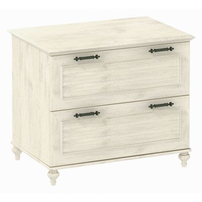 Volcano Dusk 2 Drawer Lateral File Cabinet (Driftwood Dream White)