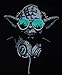 Tshirtmystyle- Yoda Dj Master Hip Hop Jedi Knight Star Wars Man T-shirt-Green-Large