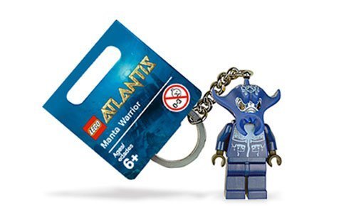 Lego Atlantis Manta Warrior Key Ring Ages 6+