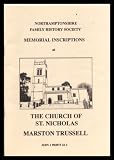Memorial inscriptions at the Church of St. Nicholas, Marston Trussell