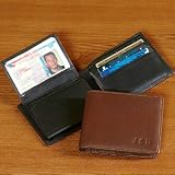 Leather Men's Euro Commuter Wallet
