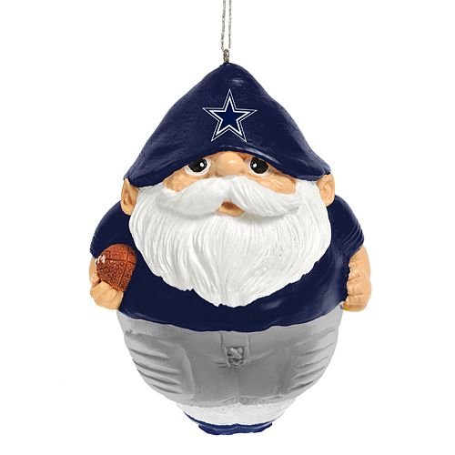 Dallas Cowboys Gnome Ball Ornament