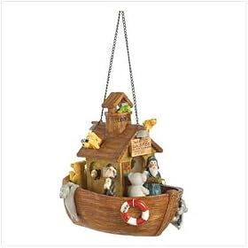 Noah's Ark Birdhouse - Polyresin