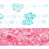 Review Puckator  / Acrylic Beaded Door Curtain, Flower Shaped Beads - Choice of 2 Designs