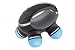Homedics RC-QUAD Quad Extreme Rechargeable Hand Held Massager with Charging Base and Adaptor, Black and Chrome