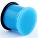 One Neon Acrylic Single Flared Plug: 00g Neon Sky Blue (SOLD INDIVIDUALLY. ORDER TWO FOR A PAIR.)