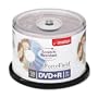 imation Scratch-Resistant DVD+R Discs, 4.7GB, 16x, Spindle, Silver, 50/pack