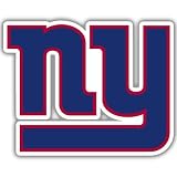 New York Giants NFL Football car bumper sticker 5" x 5"