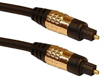 Gold Plated 3M TOS Digital Optical Cable SPDIF by Cable Mountain