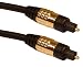Gold Plated 1M TOS Digital Optical Cable SPDIF by Cable Mountain