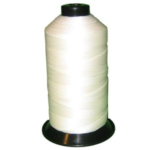 Bonded-Nylon-Sewing-Thread-Size-T210-207-1000-Yard-Color-WHITE-for-Outdoor-Leather-Bag-Shoes-Canvas-Upholstery