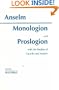 Monologion and Proslogion With the Replies of Gaunilo and Anselm