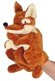 heunec 643673 - Sandmann Handpuppe Herr Fuchs, einfache Version, 26 cm