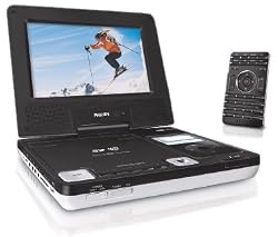 Philips DCP750/37 7" Portable DVD Player with iPod docking