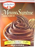 Review Dr. Oetker  / Oetker Dark Chocolate Truffle Mousse 3. oz 12ct