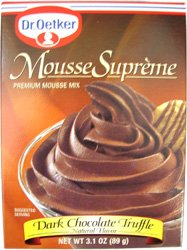 Oetker Dark Chocolate Truffle Mousse 3. oz 12ct by Dr. Oetker