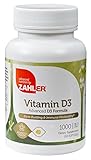 UPC 848998000370 product image for Zahler Vitamin D3 (Cholecalciferol) 1000IU, An All-Natural Supplement Supporting | upcitemdb.com