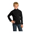Port Authority - Youth Interlock Knit Mock Turtleneck.