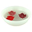 3" Maple Leaf Flower Floating Candles Set of 6