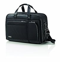 Hartmann Luggage Intensity Belting Two Compartment Business Case, Black, One Size
