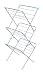 Kitchen & Housewares : Minky Trio Concertina Tubular Clothes Airer, Silver