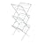 Minky Trio Concertina Tubular Clothes Airer, Silver