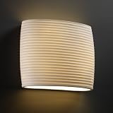 Justice Design Limoges POR-8855-SAWT 2 Light 200 watt (9H x 11W) Sconce Lighting