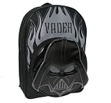 Trade Mark Collections Star Wars Backpack with shaped Darth Vader Front Pocket