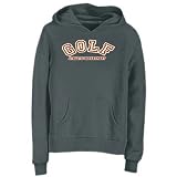 Sweatshirt Woman Dark Silver  Retro Golf Athletics Department  Sports