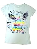 TS134 Rock Royalty Rainbow Skull Tattoo T-Shirt