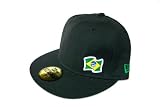 New Era 5950 Brazil Flat Peak Baseball Cap 7 1/8"
