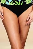 Beach Belle Black Brief Bottom - Plus Size Swimwear Plus Size Swimsuit