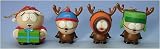 Set of 4 South Park Kenny, Cartman, Stan & Kyle Christmas Ornaments
