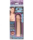 410q7DHjOGL. SL160  CyberSkin 2  Xtra Thick Transformer Penis Extension, Natural