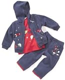 Flapdoodles Baby Boy Microfleece Three-Piece set